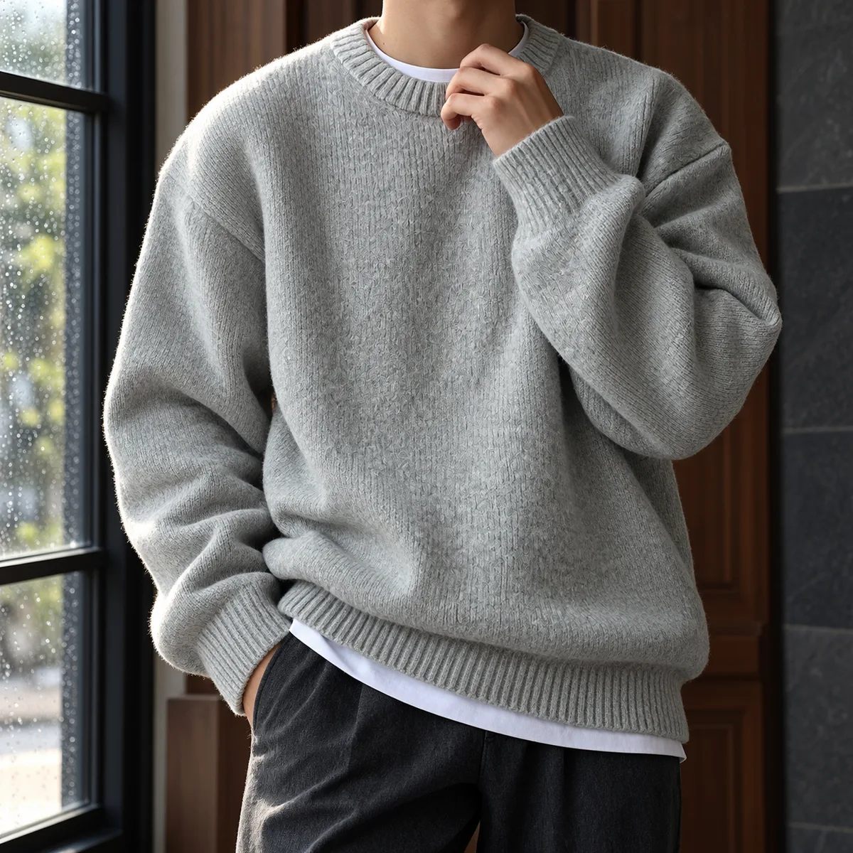 Aaron Textured Sweater
