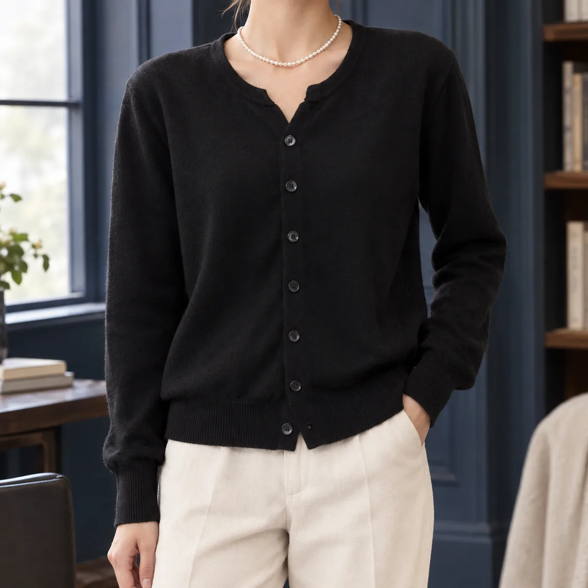 Raven Relaxed Cardigan