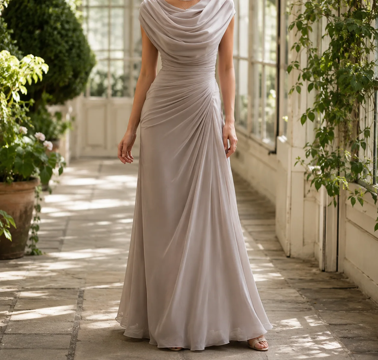Sylvie-Skye Cowl Maxi