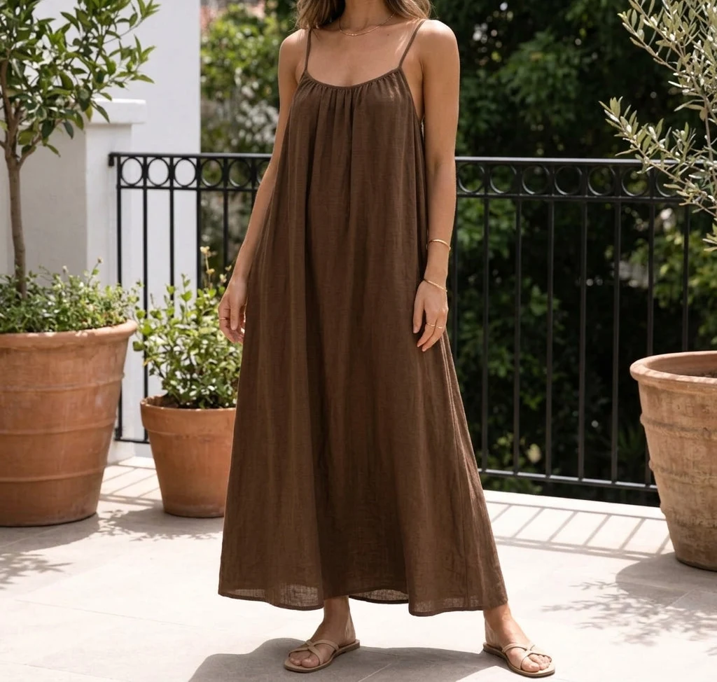 Clara Backless Maxi Dress