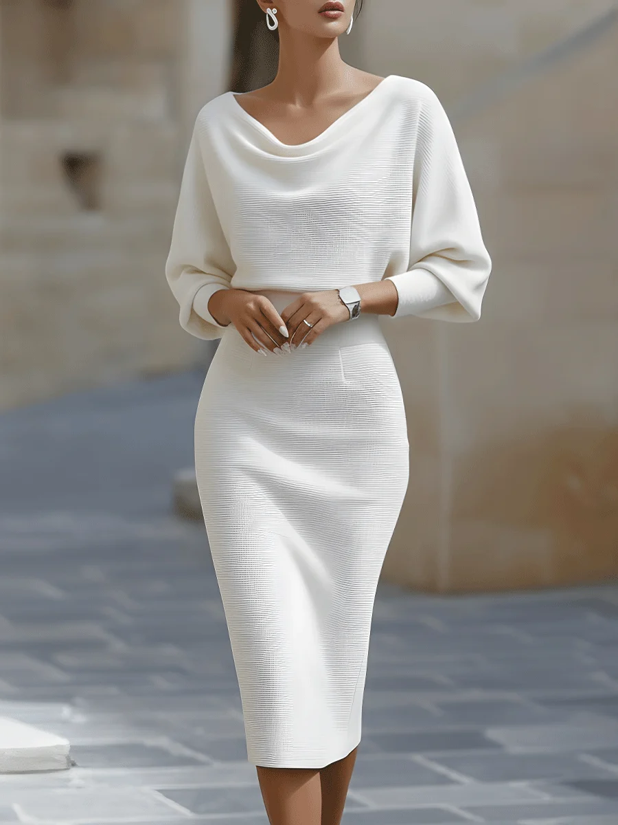 Sabina Batwing Midi Dress