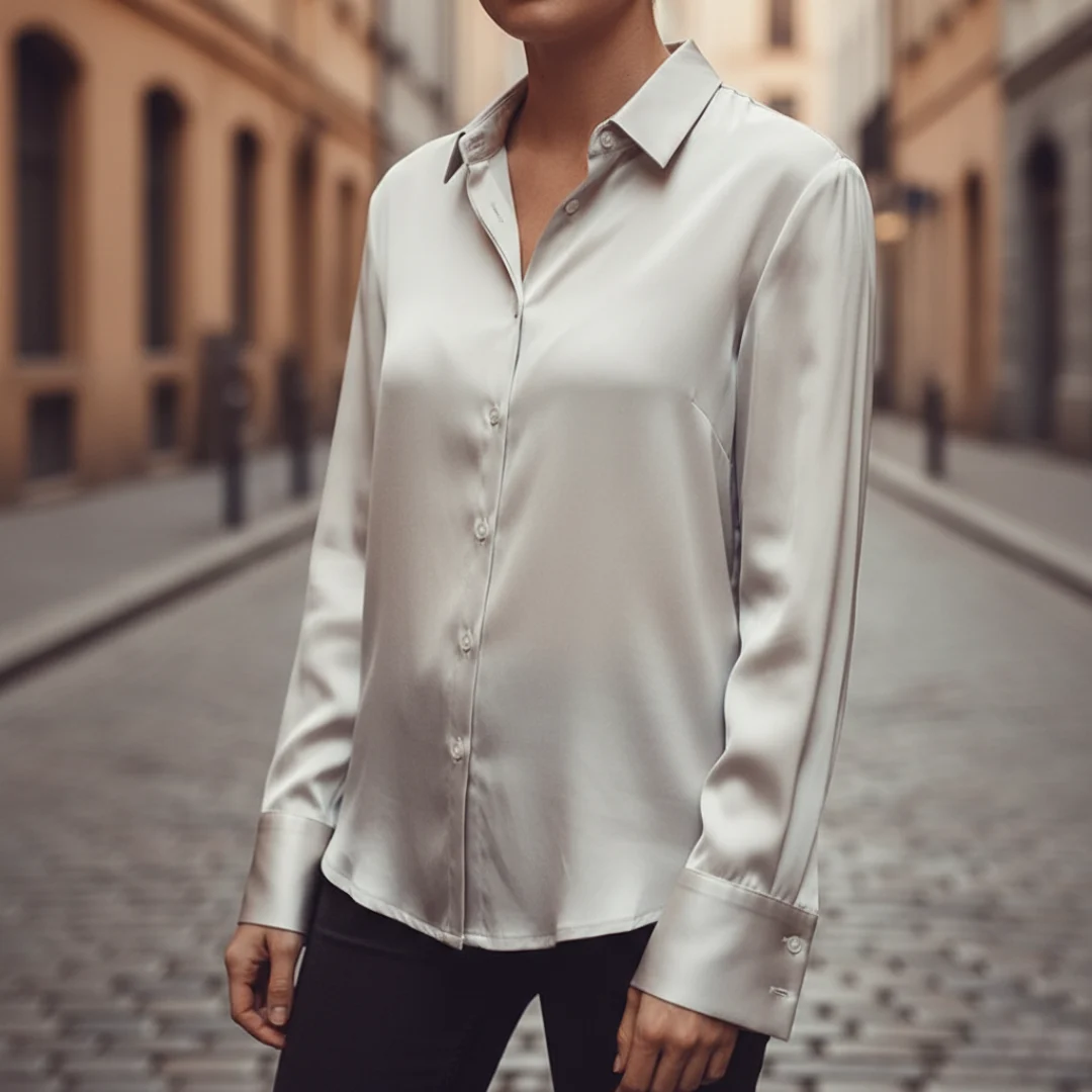 Vivienne Button Blouse