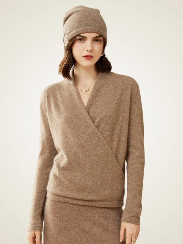 Clara Wrap Sweater