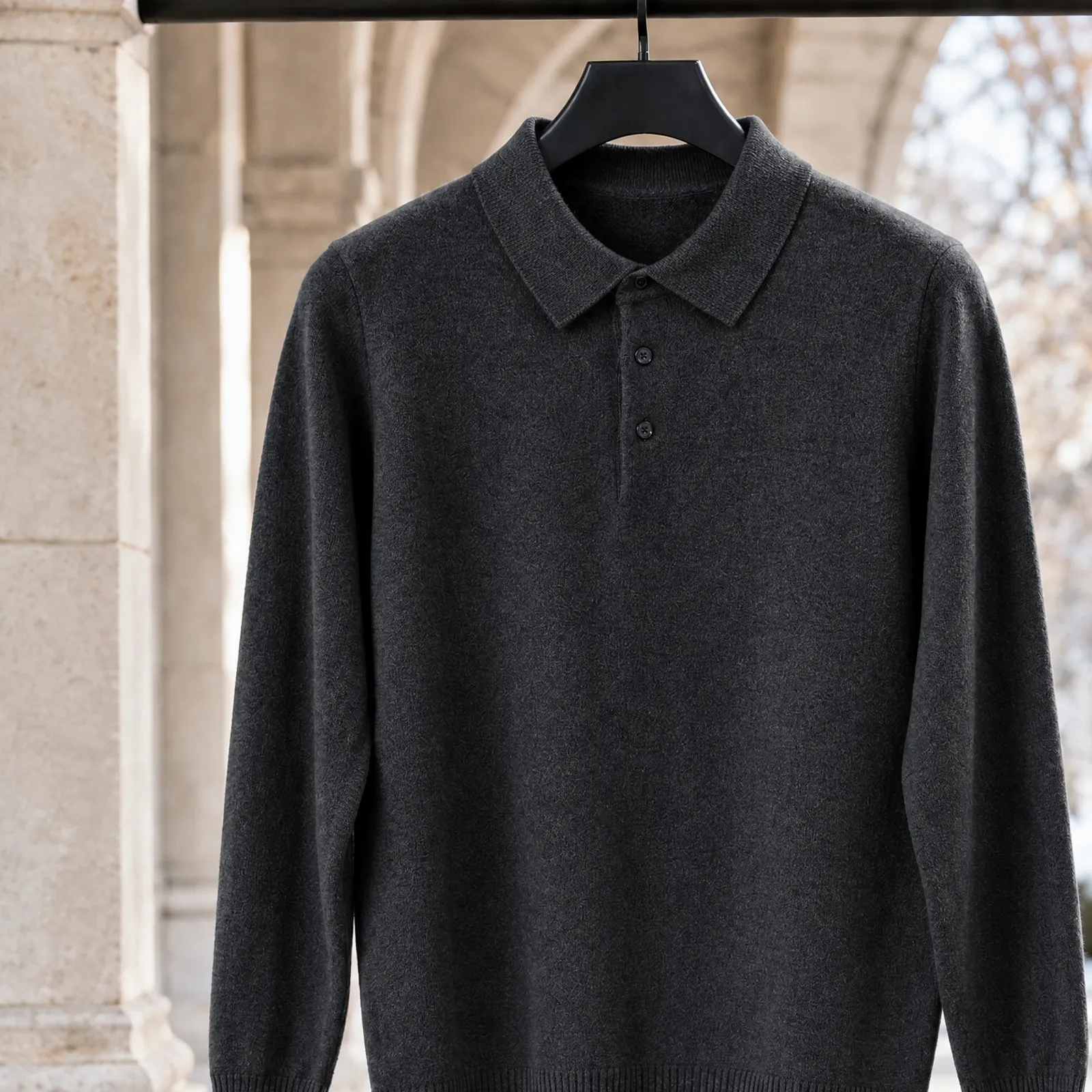 Ross Polo Sweater — source gallery photograph 7