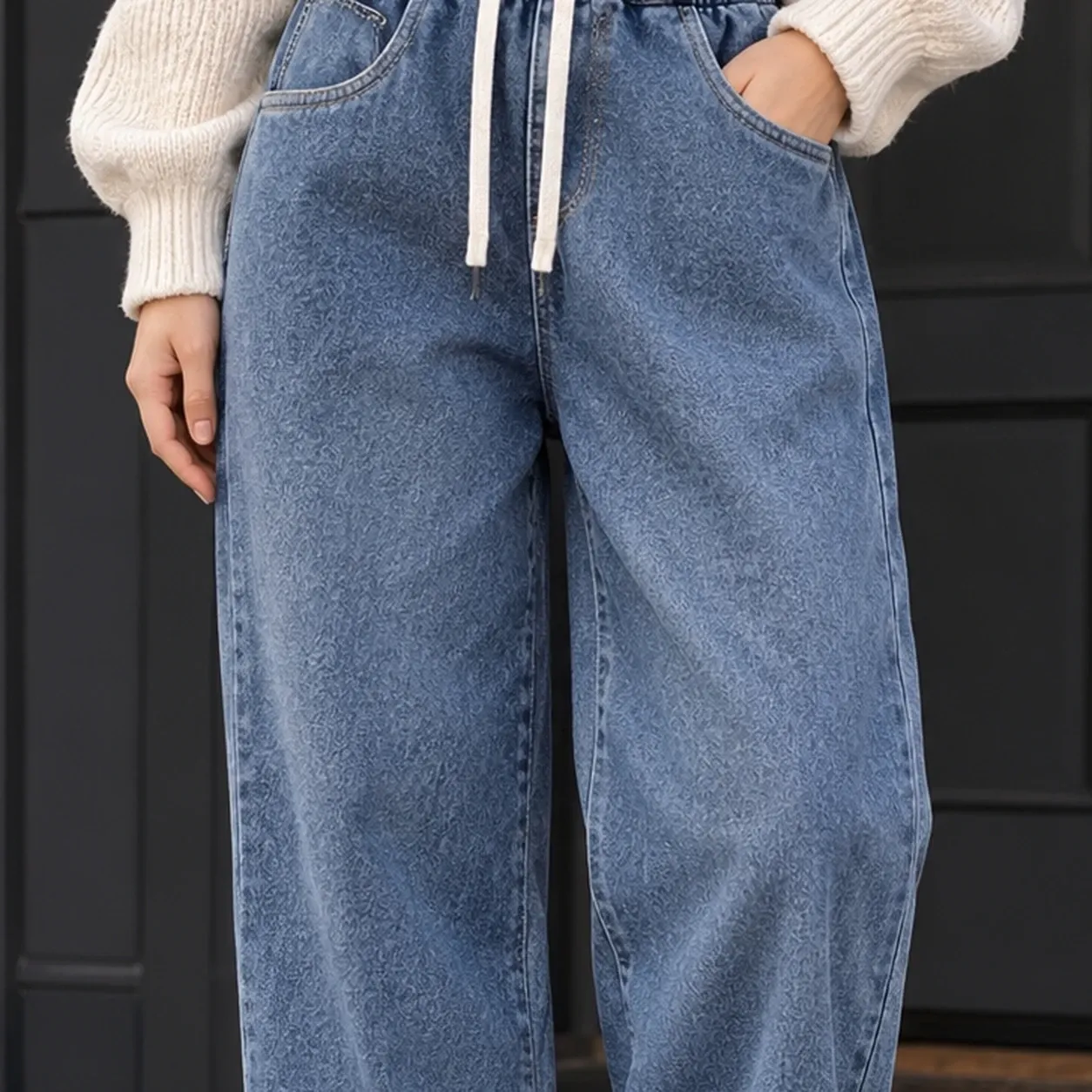 Guinevere-Jane Straight-Leg Pants — source gallery photograph 2