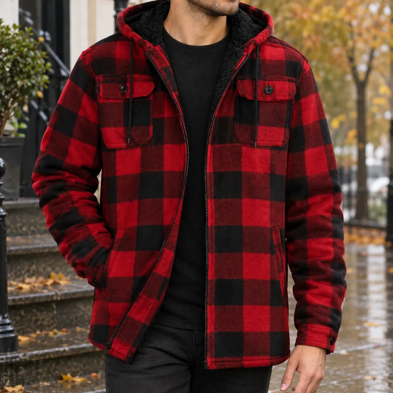 Michael Plaid Jacket — source gallery photograph 5