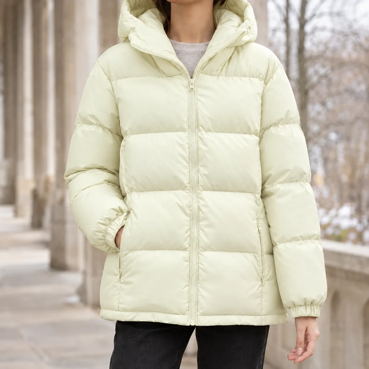 Sienna Hooded Puffer Jacket — source gallery photograph 5