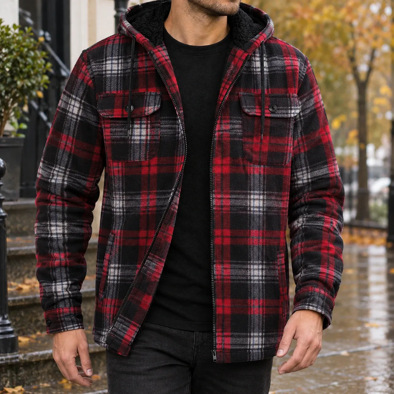 Michael Plaid Jacket — source gallery photograph 6
