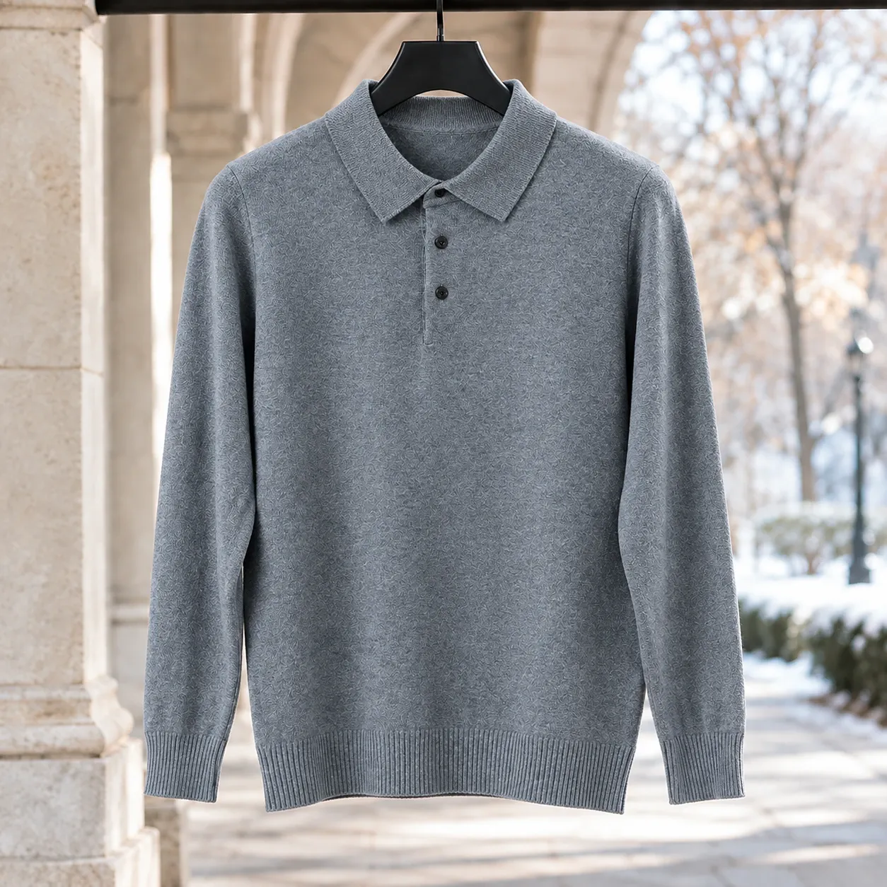 Ross Polo Sweater — source gallery photograph 3