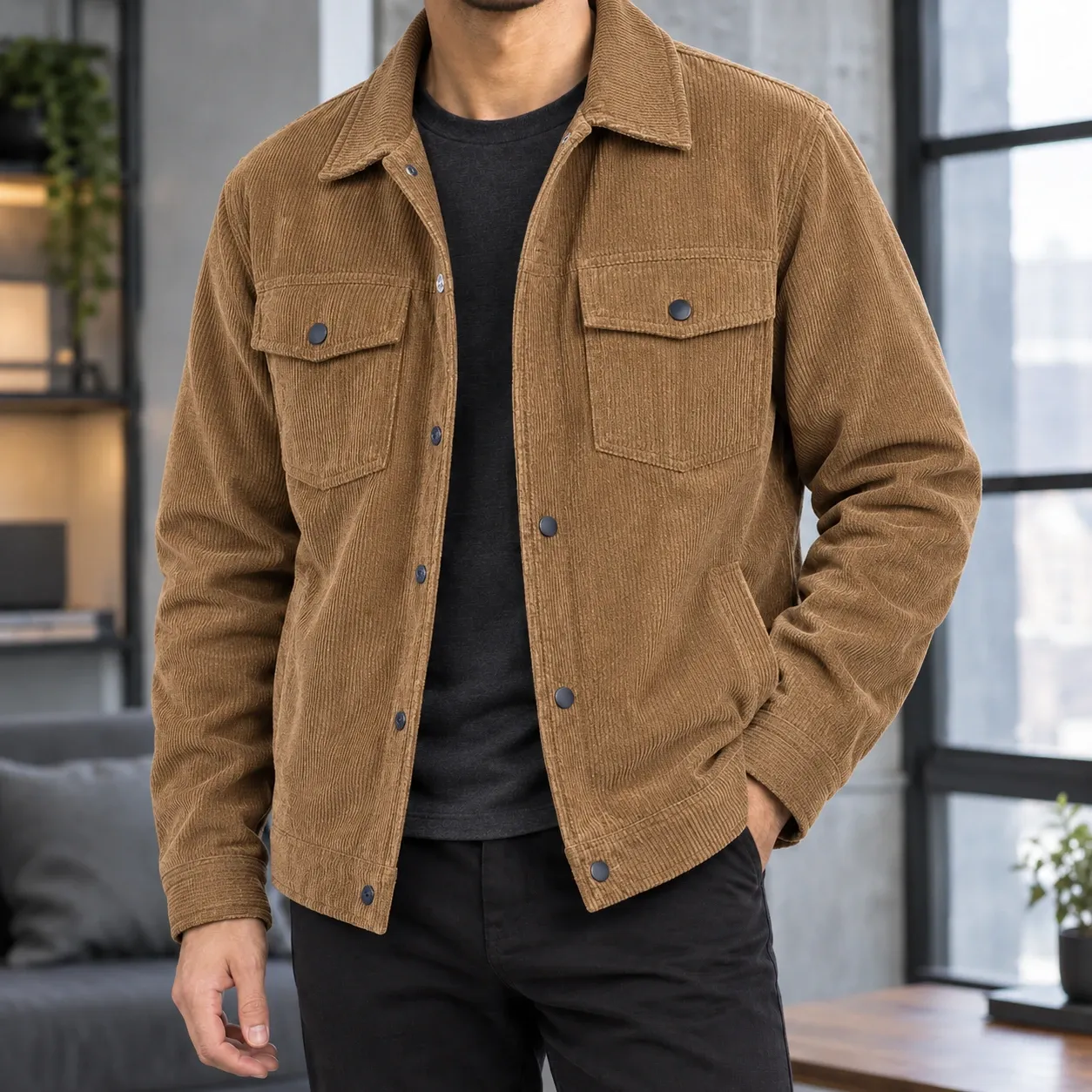 James-Dean Corduroy Jacket — source gallery photograph 5