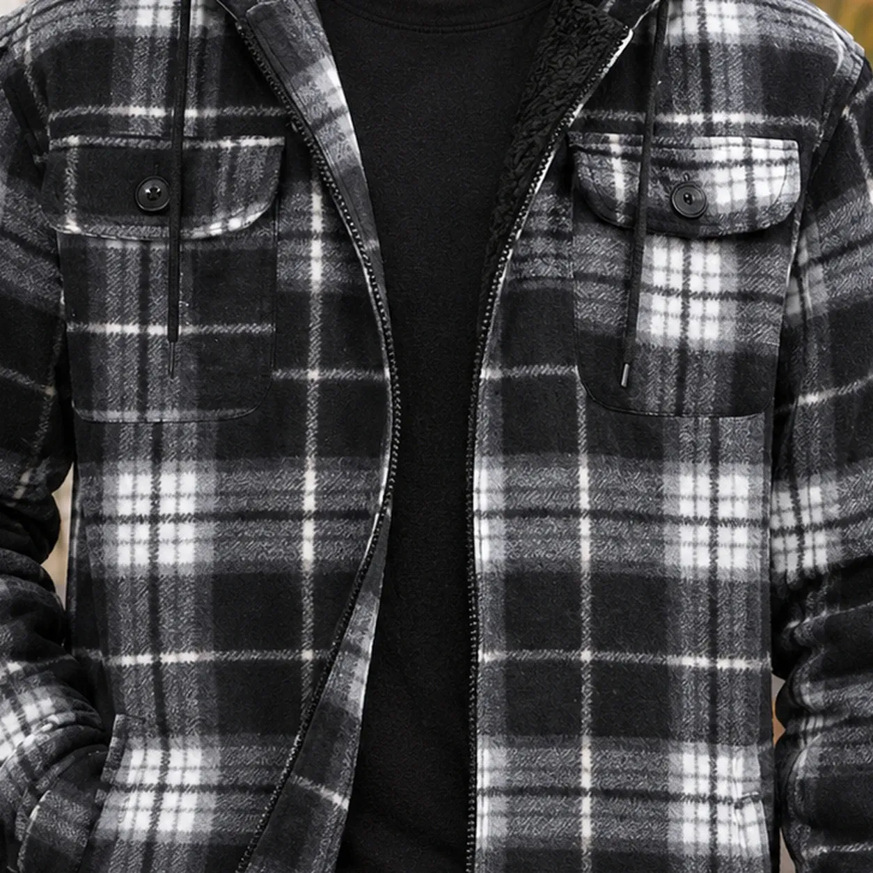 Michael Plaid Jacket — source gallery photograph 2