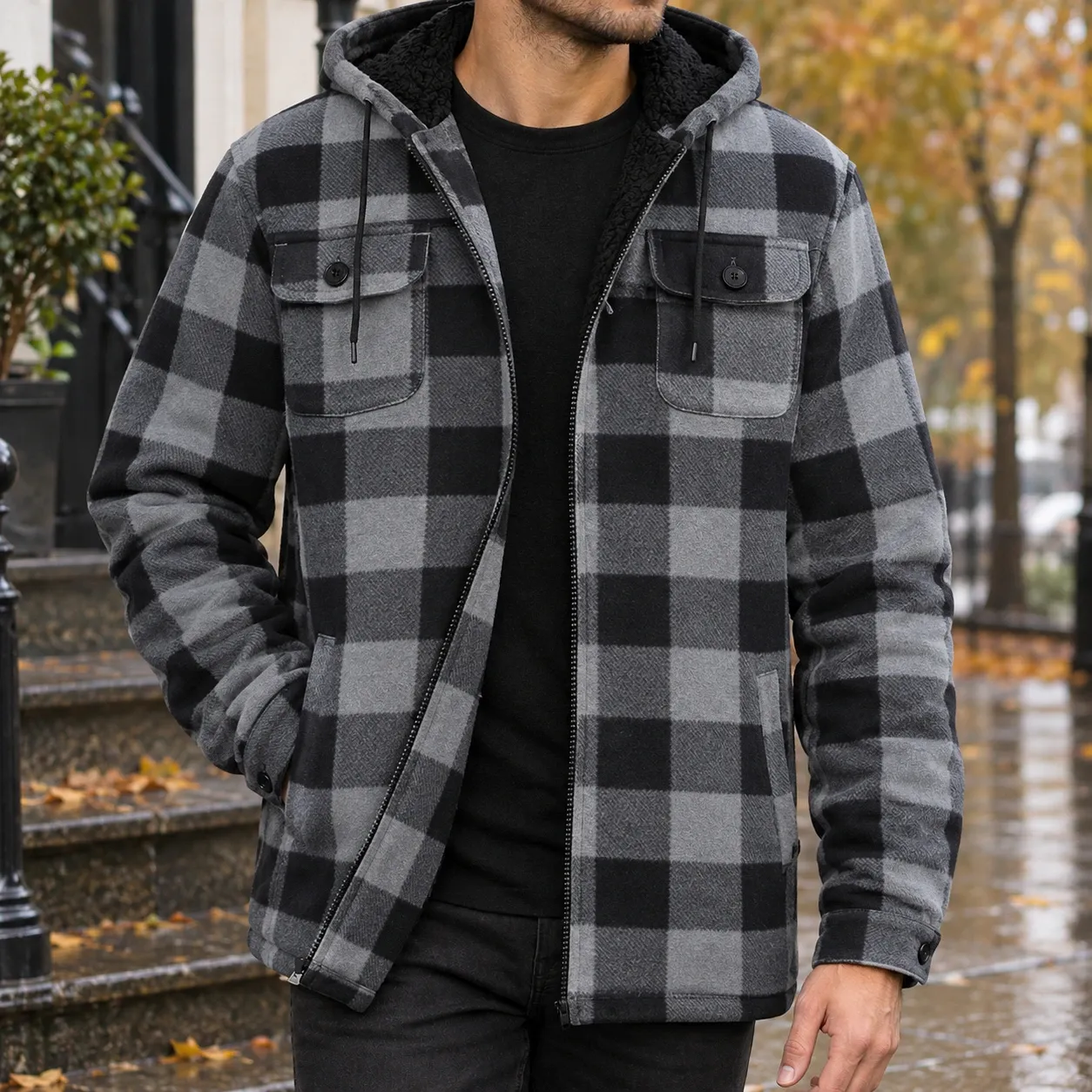 Michael Plaid Jacket — source gallery photograph 7