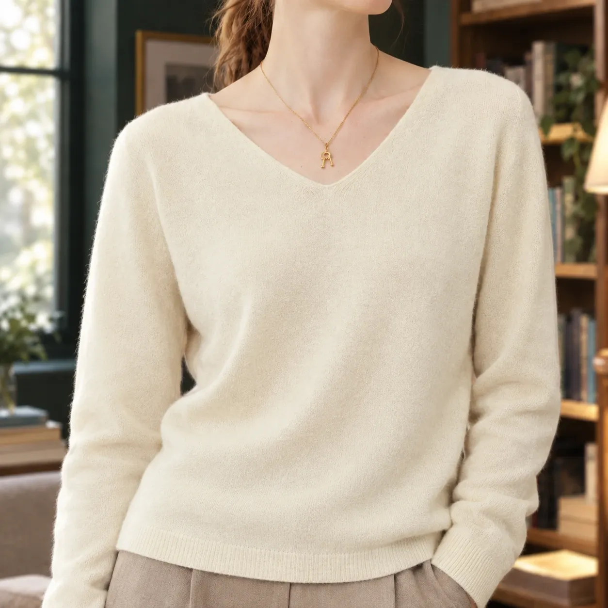 Paloma Cashmere Sweater — source gallery photograph 2
