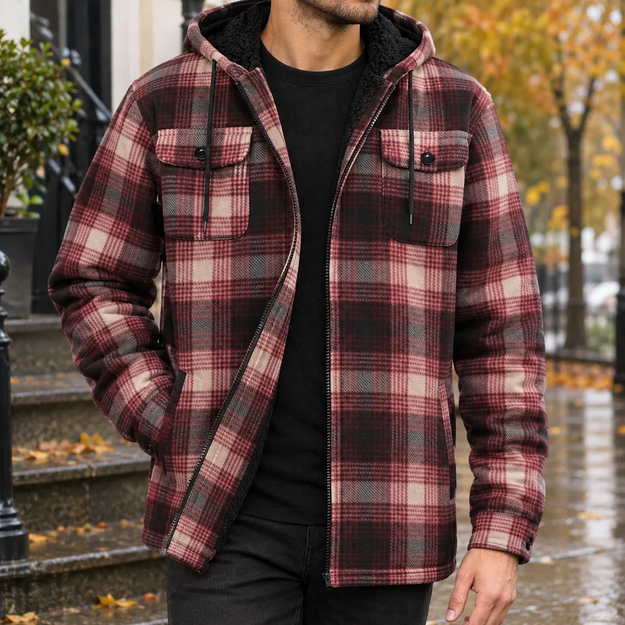 Michael Plaid Jacket — source gallery photograph 4