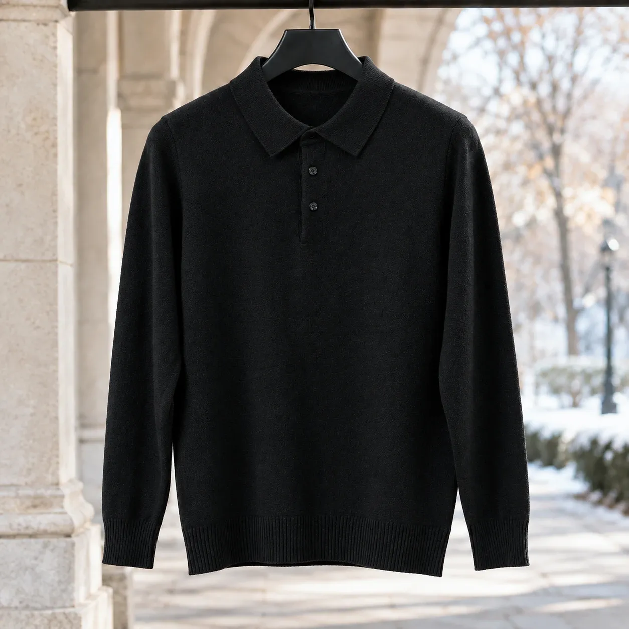 Ross Polo Sweater — source gallery photograph 4
