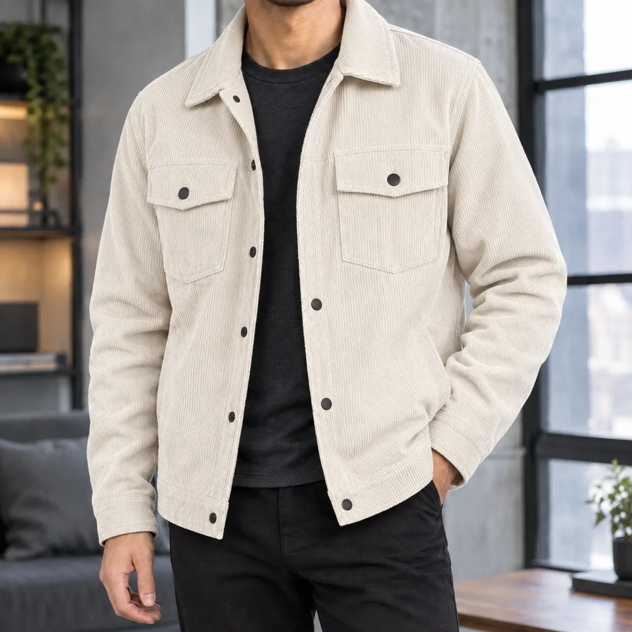 James-Dean Corduroy Jacket — source gallery photograph 4