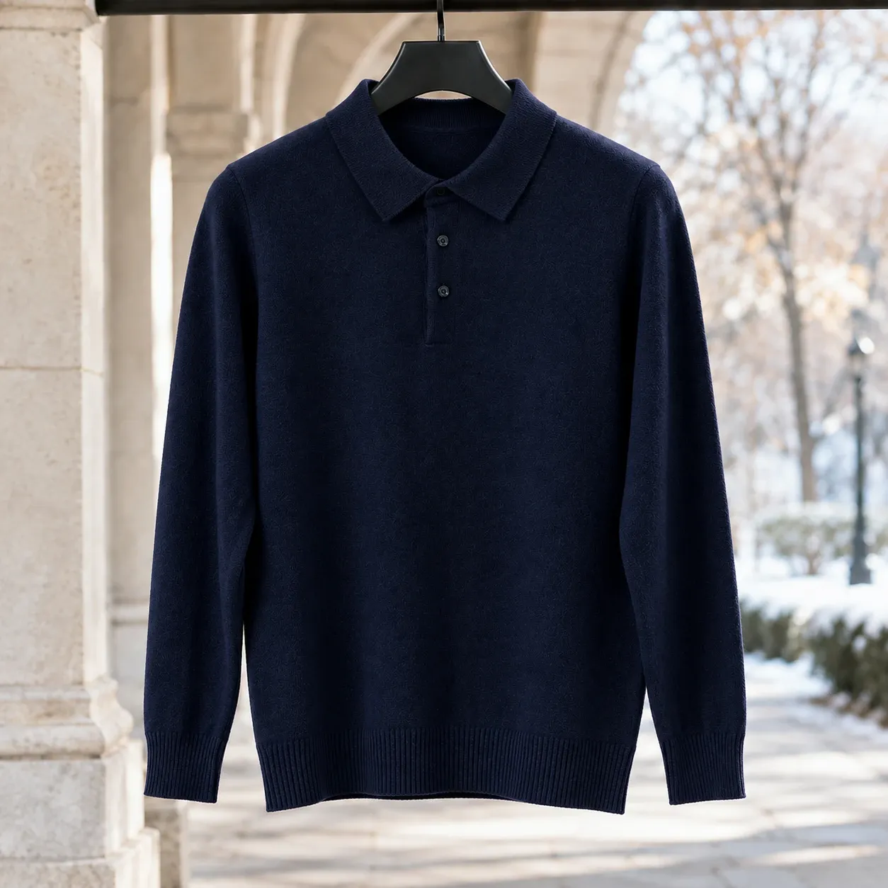 Ross Polo Sweater — source gallery photograph 6