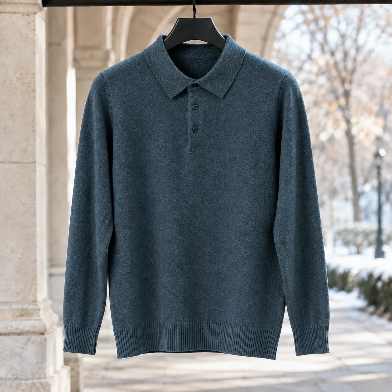 Ross Polo Sweater — source gallery photograph 5