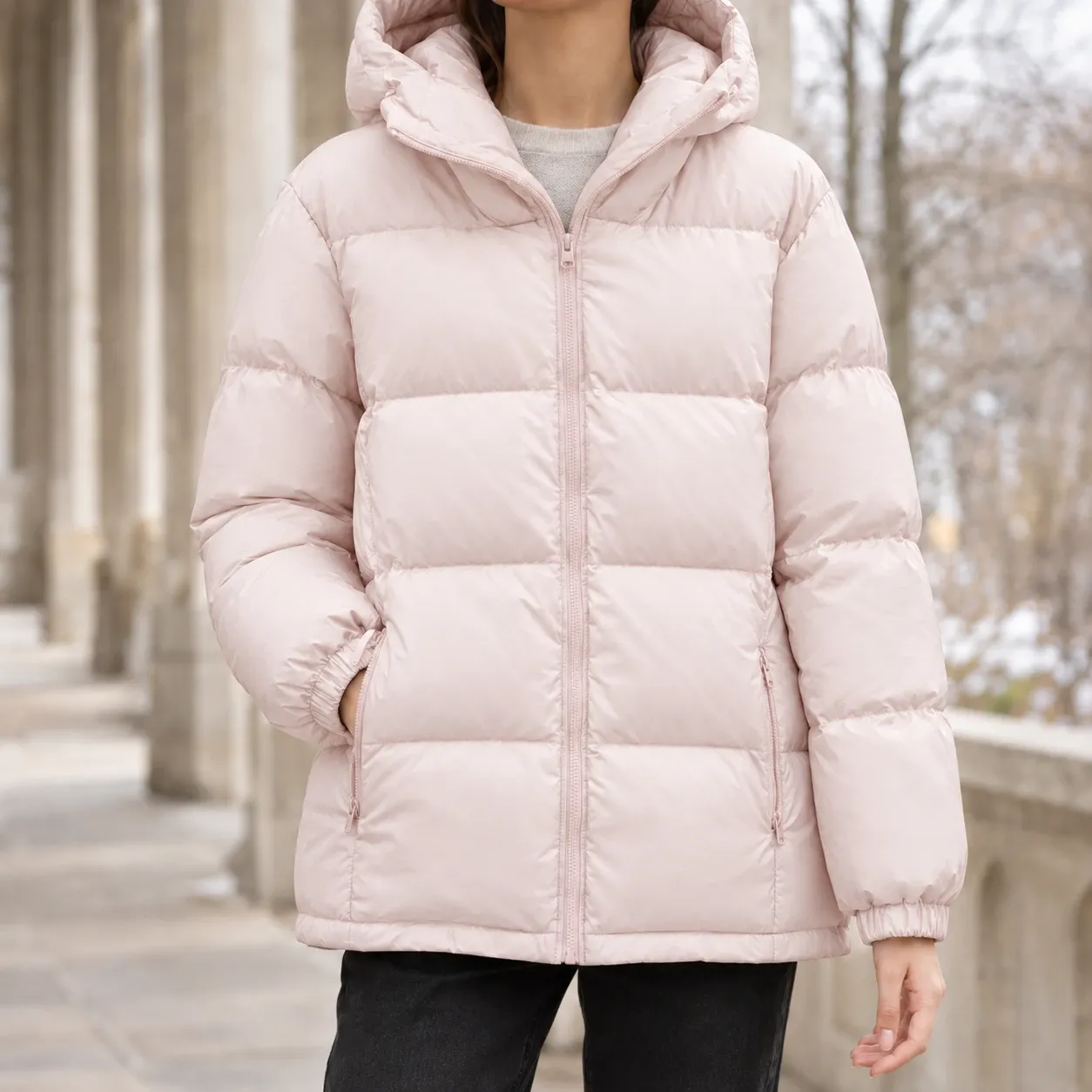 Sienna Hooded Puffer Jacket — source gallery photograph 6