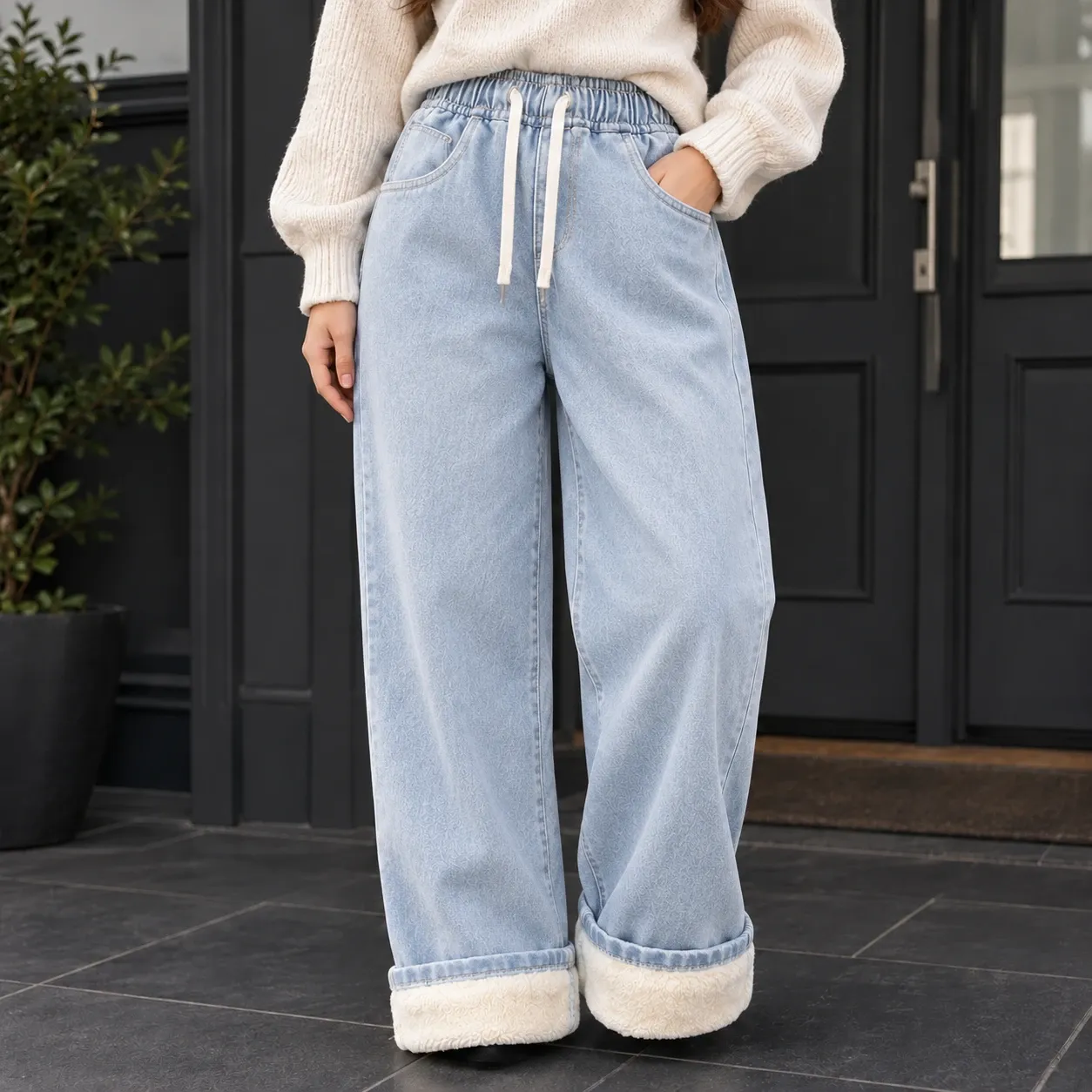 Guinevere-Jane Straight-Leg Pants — source gallery photograph 3